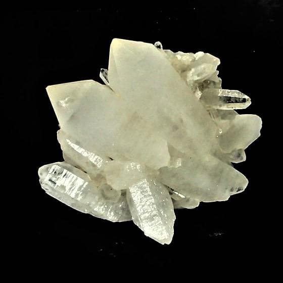 カンチェンジュンガ産クラスター213-1 値下しました！ カンチェンジュンガ産]ヒマラヤ水晶クラスター/原石（大きめポイントが