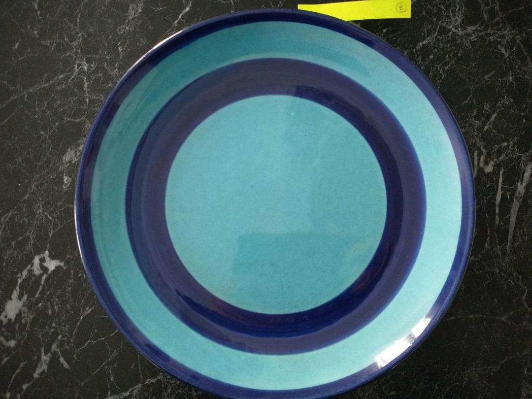 スウェーデン 北欧 GABRIEL ガブリエル釜 プレートB ターコイズブルー スウェーデン/GABRIEL/ガブリエル釜/陶器のキャセロール（ブルー