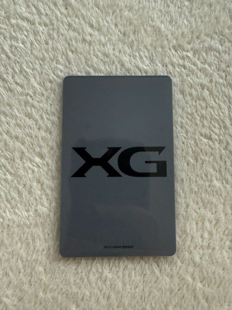 XG HINATA ヒナタ　トレカ　THE CORE -核　IDカード