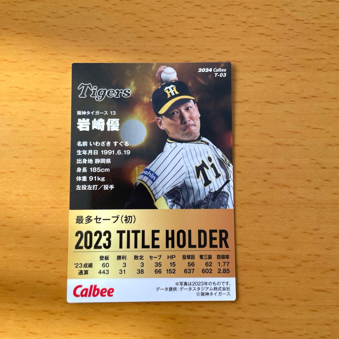 2024プロ野球チップスカード 第1弾 岩崎優 - メルカリ