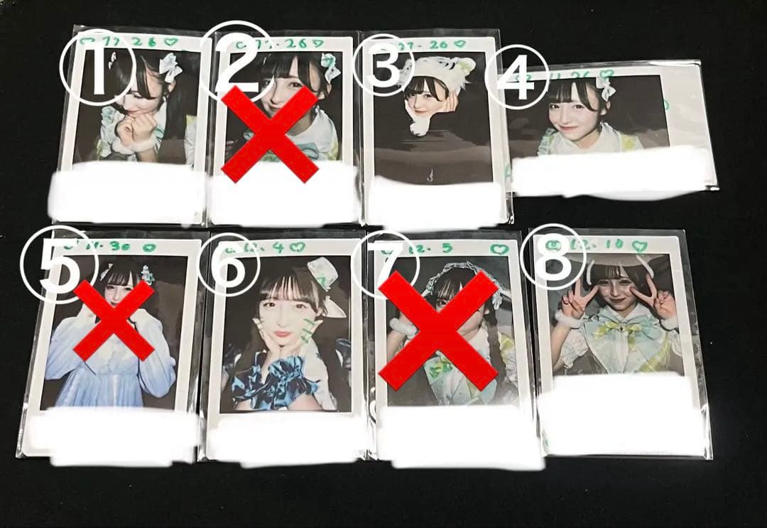 iLiFE 若葉のあ サインあり　コメありチェキ　まとめ売り iLiFE! 若葉のあ サインあり コメありチェキ まとめ売り 値下げ可能