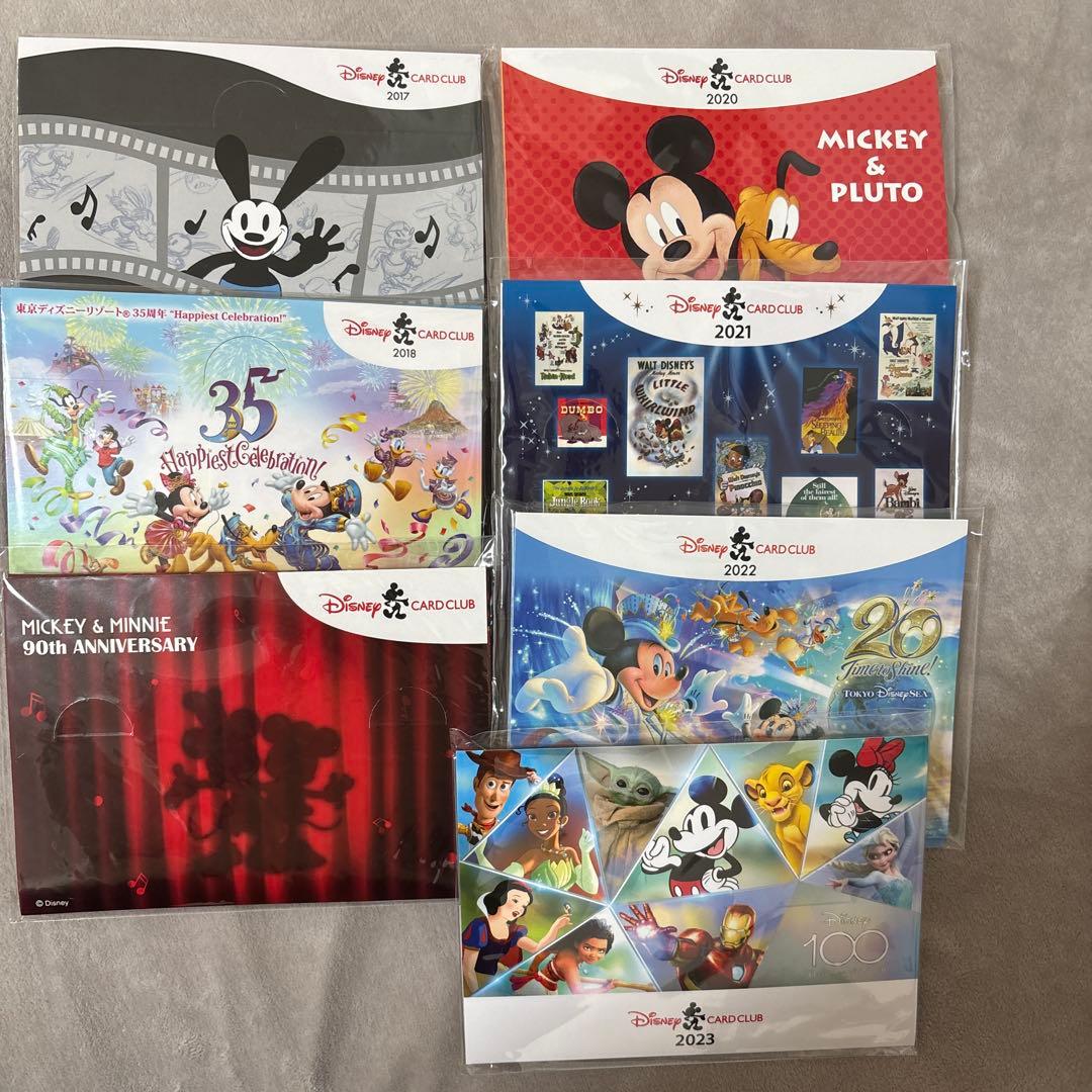 JCB ディズニー カードクラブ/ピンバッジ7個/2017～2023年 - メルカリ