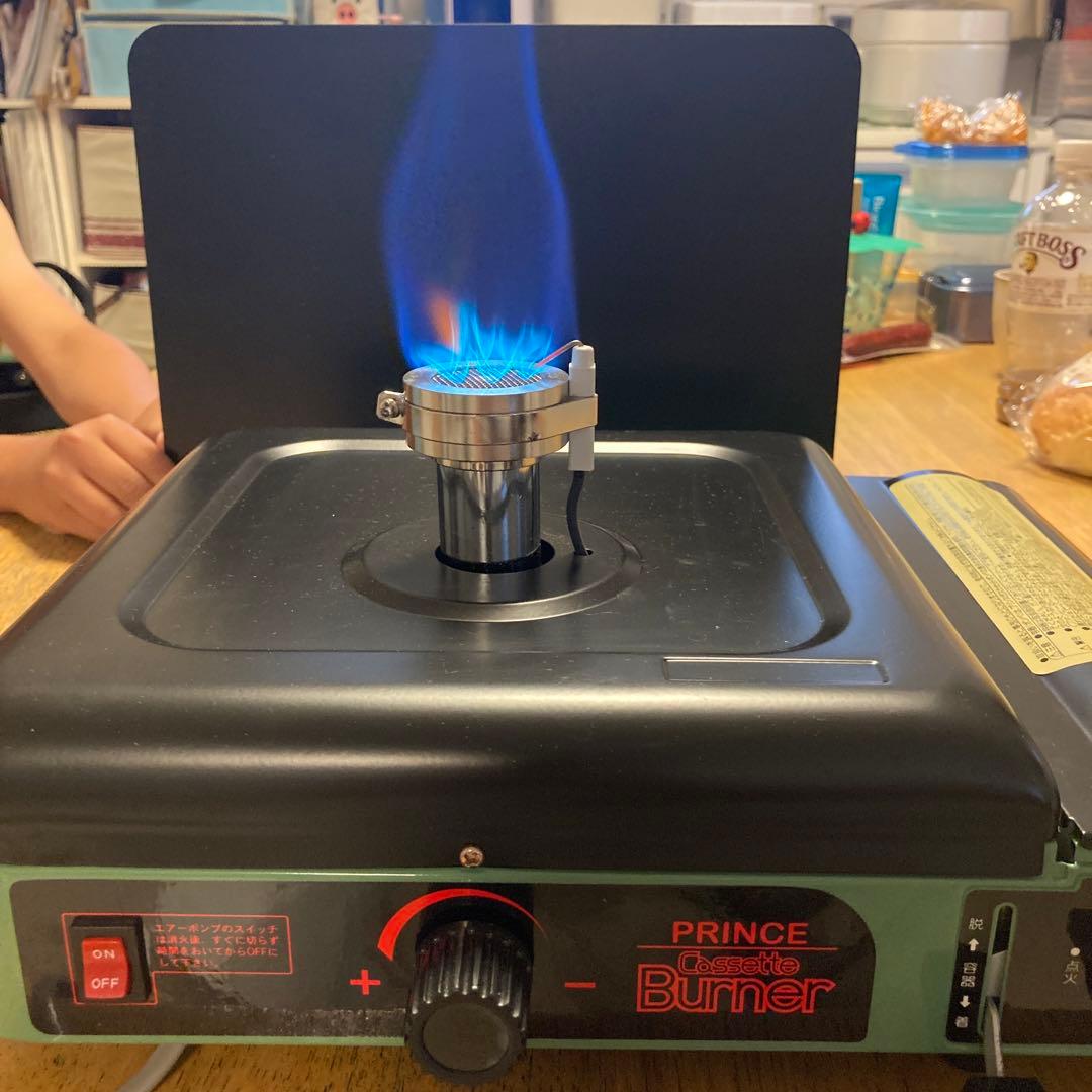 美品】プリンスカセットバーナー TB-02 とんぼ玉作製等に - メルカリ
