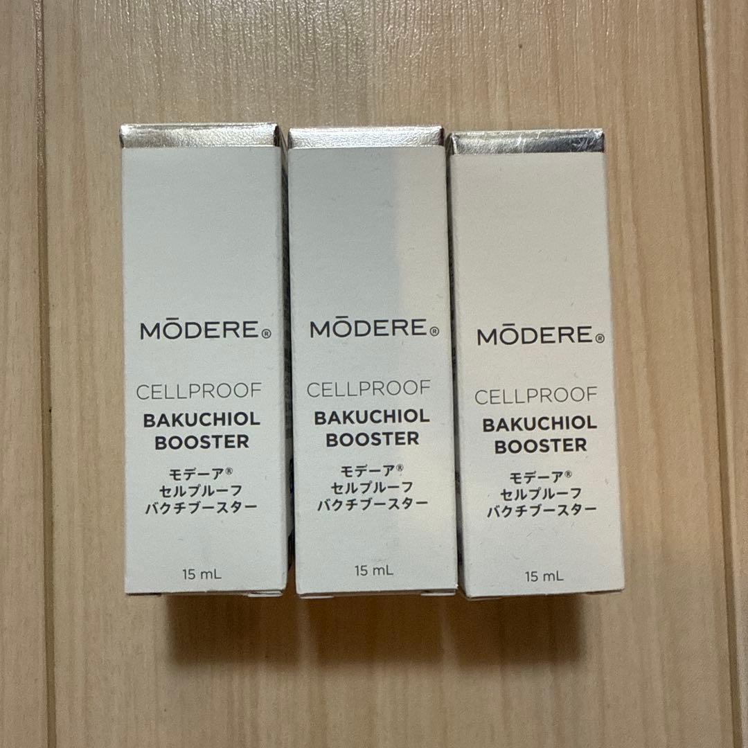 MODERE CELLPROOF BAKUCHIOL BOOSTER 3本セット Modere Cellproof Bakuchiol Booster, 0.5 fl oz/15 mL Ingredients