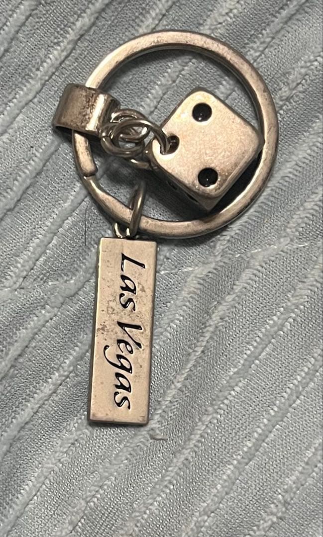 ラスベガス　サイコロキーホルダー 4種】TWIN DICE Keyring キーホルダー サイコロ Las Vegas ラスベガス