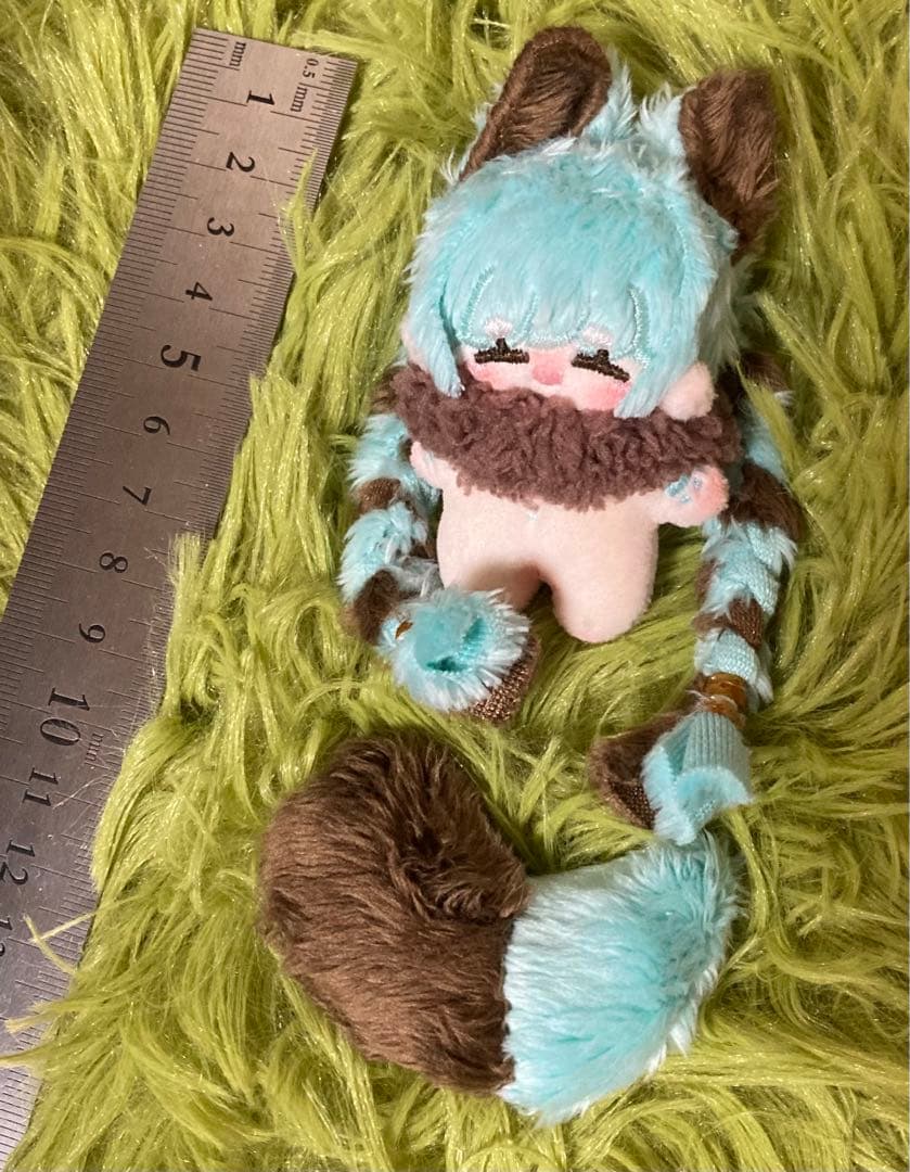 自作ぬいぐるみ・チョコミントの女の子2 4142f3635a33e2e6348b8e617fee1a