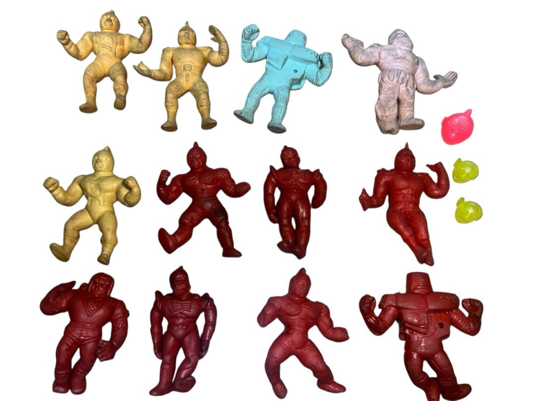 【まとめ売り15点】キン肉マン 森永　スーパーファイツ　当時物 当時物 希少 コレクション【キン肉マン】森永ファイツ人形 セット