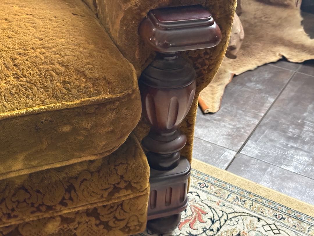 ②カリモク karimoku レトロ ビンテージ ソファ クラシック IZ - メルカリ