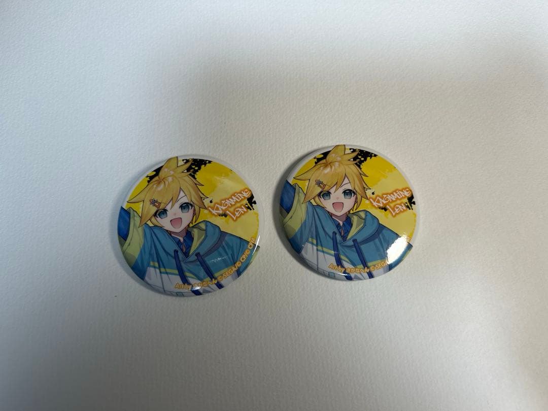 プロセカ】鏡音レン 缶バッジ サマーオンリーショップ2024 - メルカリ