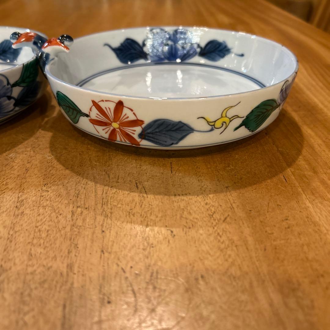 波佐見焼 林九郎窯 一閑人 絵変わり 平鉢 二枚 希少 - メルカリ