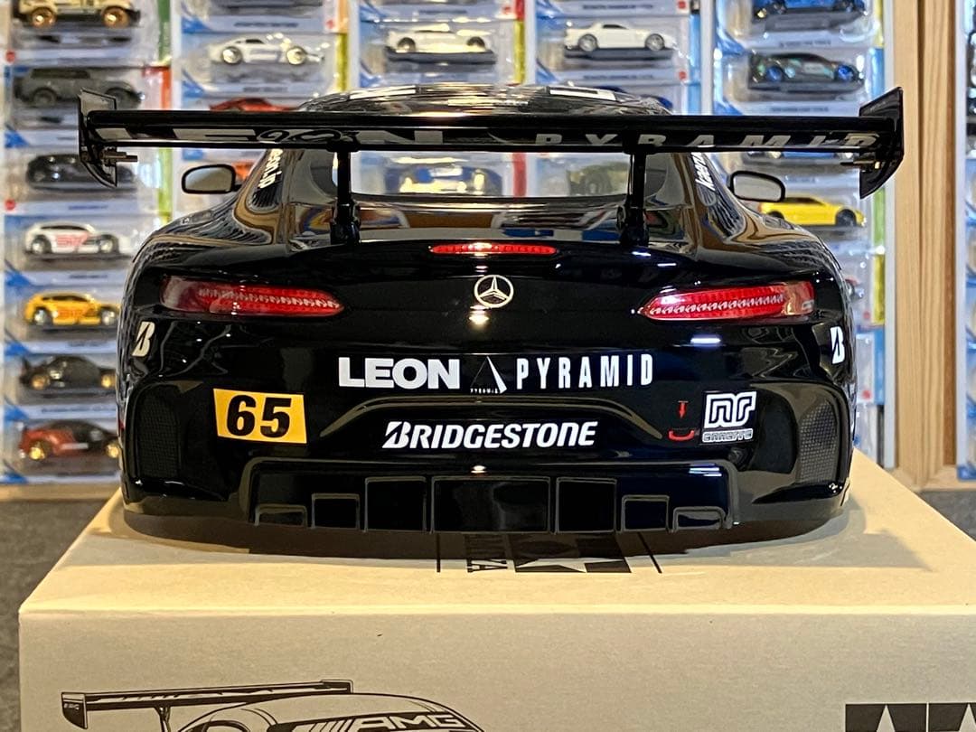 タミヤ ラジコン RC MERCEDES-AMG GT3 塗装済 スペアボディ黒 - メルカリ