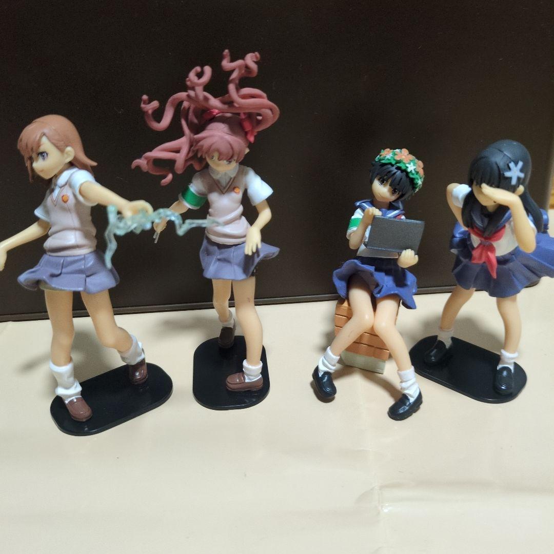 カプセルQフロイライン とある科学の超電磁砲 フィギュア4体セット