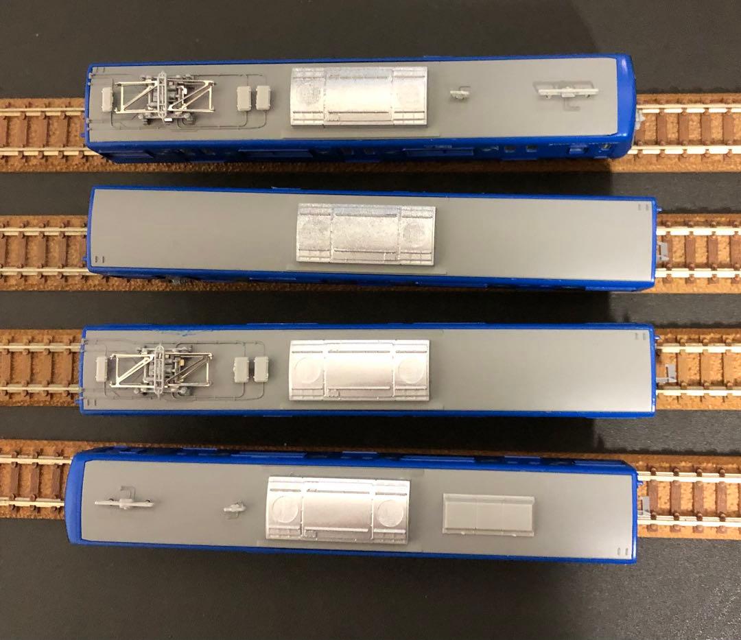 管理番号1627 京急 新600形 Nゲージ 塗装済キット 素人組立品4両