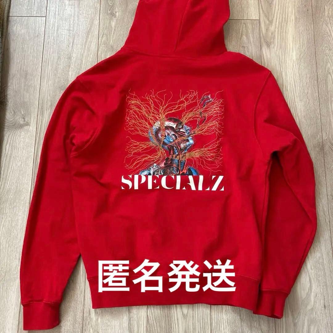 King Gnu キングヌー SPECIALZ パーカー (赤 サイズM) - メルカリ