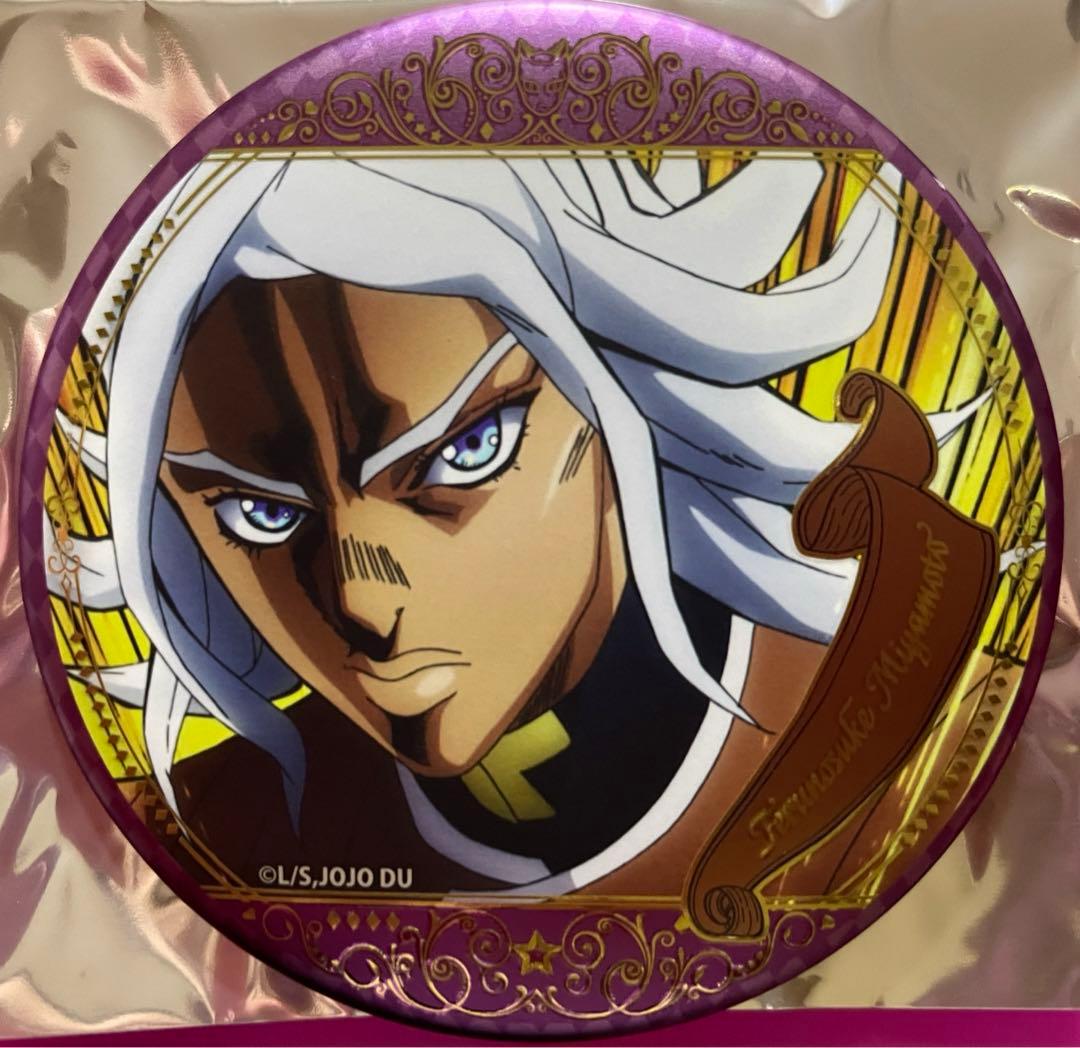 ジョジョの奇妙な冒険 アニメ10周年記念展 缶バッジ エニグマの少年