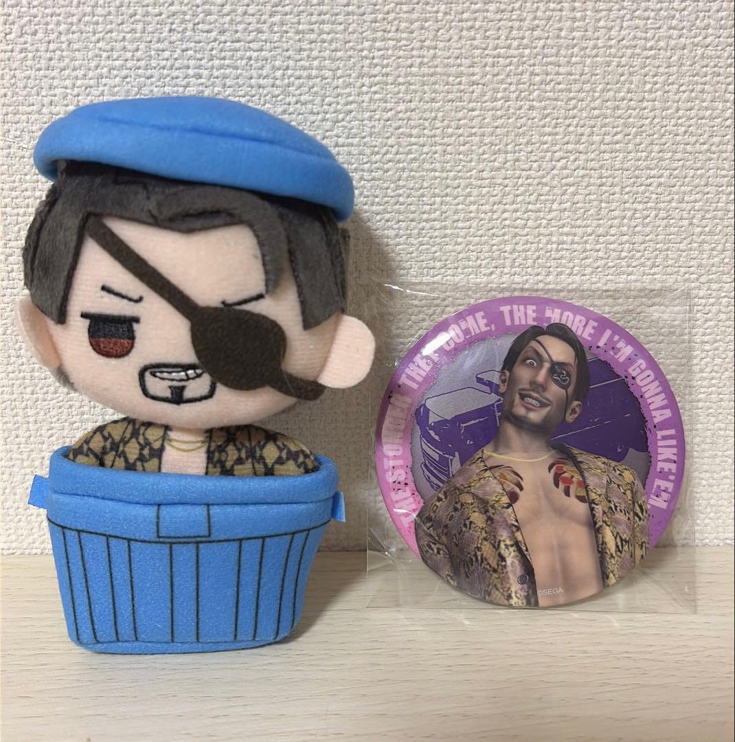 龍が如く 真島吾朗 ぬい＆缶バッジ - メルカリ