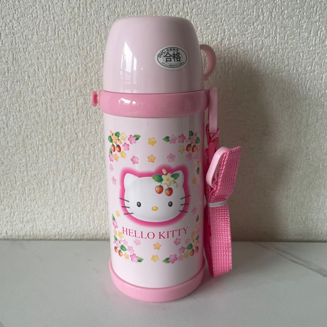 キティ ハナキティ ステンレスボトル 水筒 レア 希少品 超軽量ダイレクトステンレスボトル 470ml ハローキティ ビッグリボン