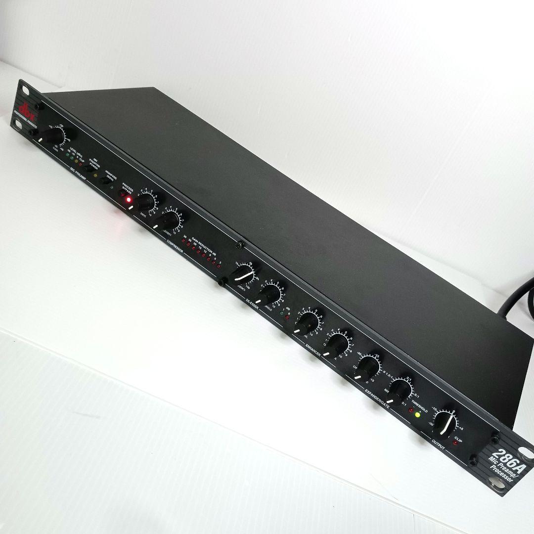 動作品 dbx 286A マイクプリアンプ コンプレッサー ディエッサー dbx ( ディービーエックス ) 286s マイクプリアンプ/コンプ