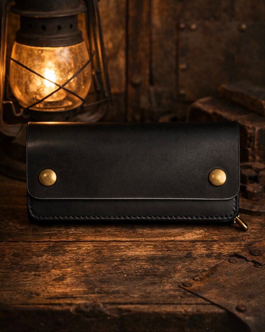 2層トラッカーウォレット　栃木レザー　真鍮 Amazon | トラッカーウォレット ロング 栃木レザー 日本製 本革 長財布