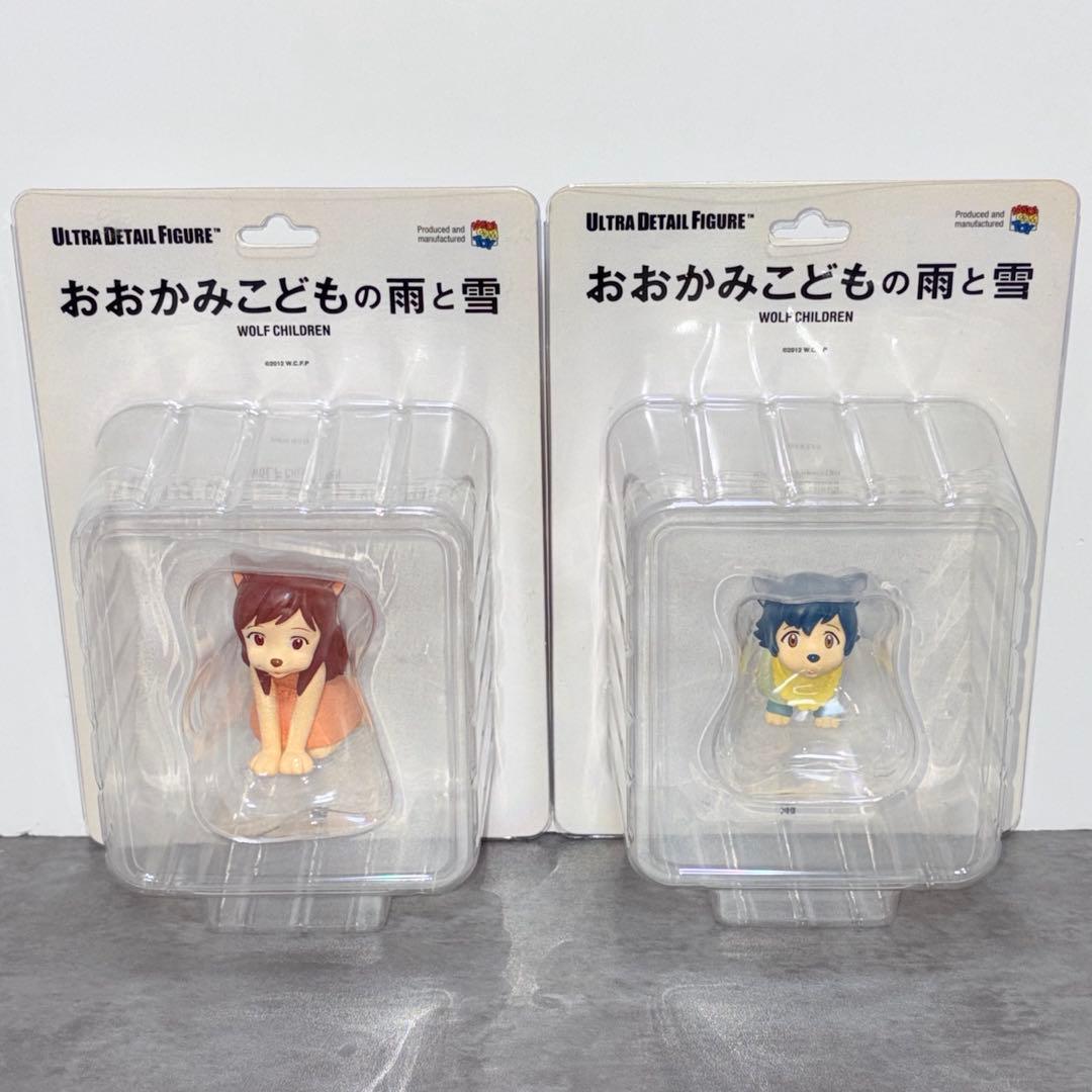 希少 レア おおかみこどもの雨と雪 フィギュア UDF - メルカリ