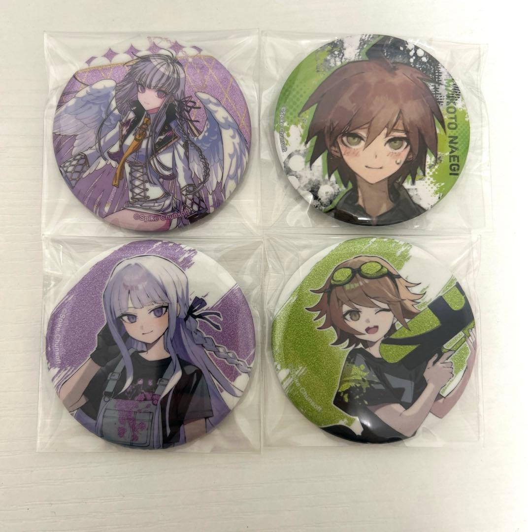 ダンガンロンパ 苗木誠 霧切響子 不二咲千尋 ペイントスタイル 缶