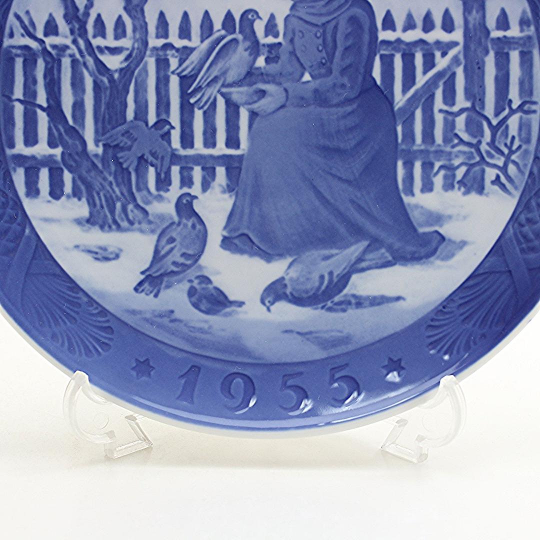 1955年 「ファーネ島の少女」 イヤープレート ロイヤルコペンハーゲン