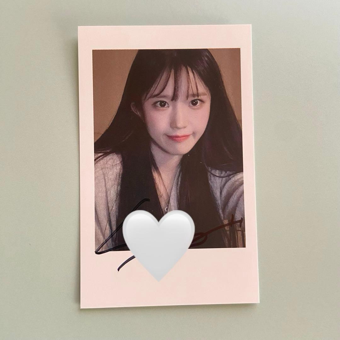fromis_9 ハヨン 直筆サイン入りチェキ - メルカリ