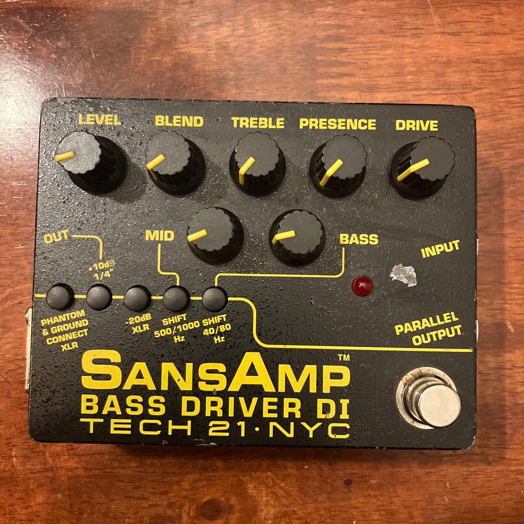 ベース SansAmp BASS D DI V2 USA Tech 21 SansAmp Bass Driver DI V2 Pedal | Sweetwater