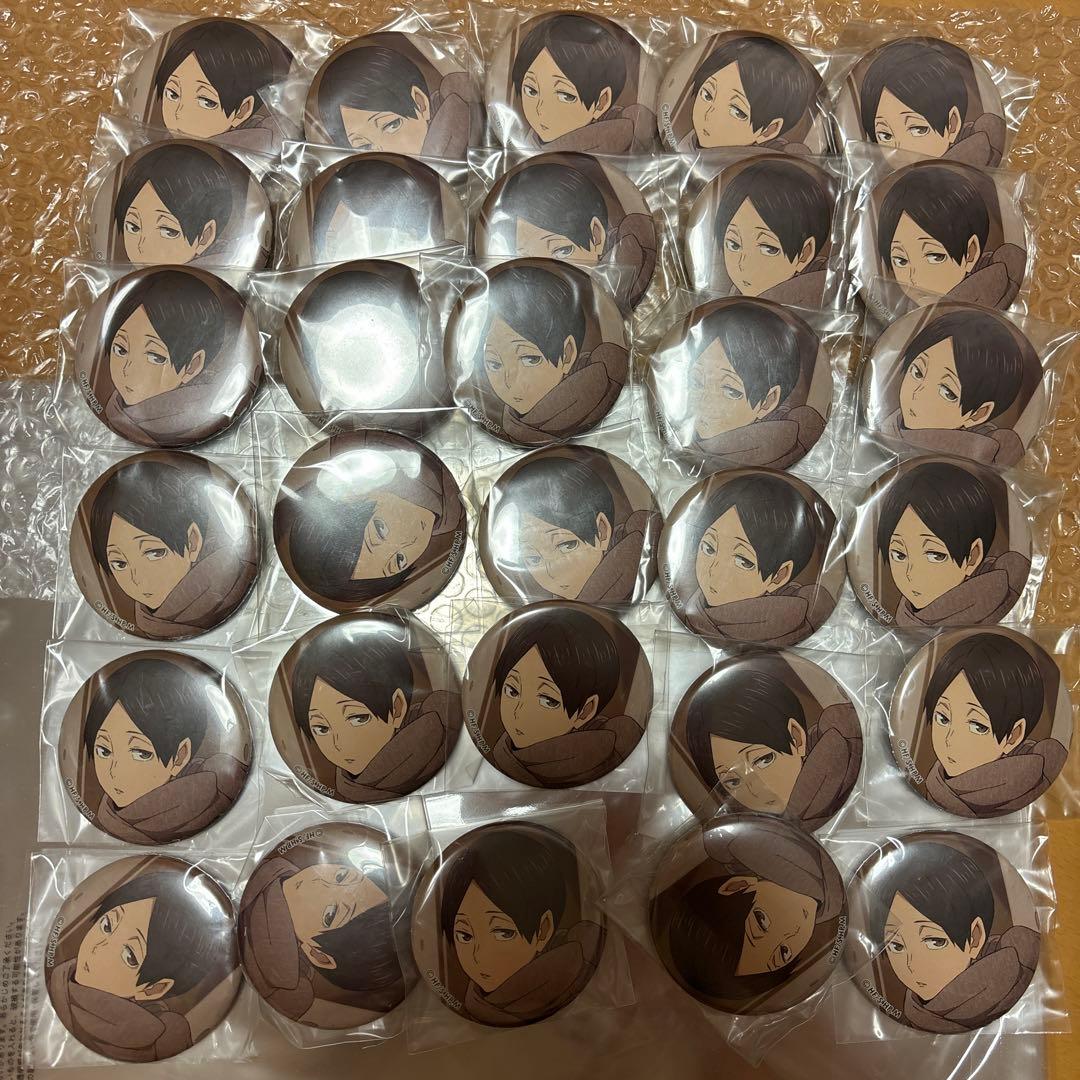 ハイキュー‼︎ 国見英 缶バッジ 30個セット - メルカリ