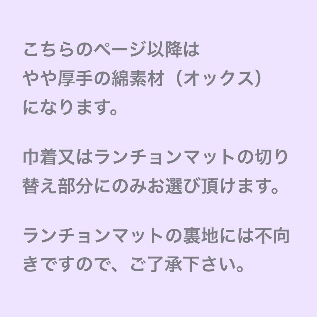 入園 入学 ランチョンマット 巾着 他 恐竜 新幹線 車 昆虫 オーダー