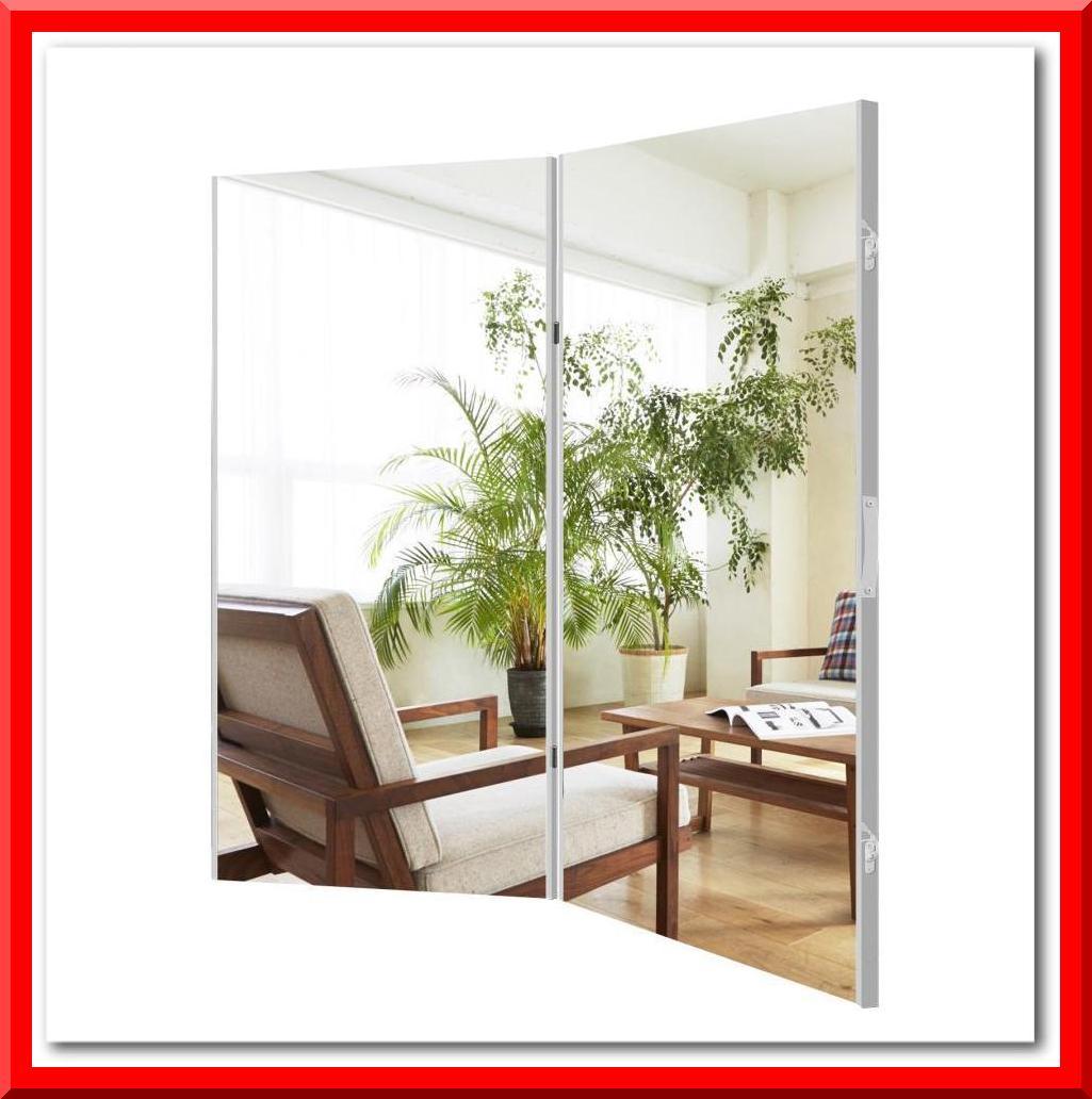 全面鏡 折り畳み 軽量 割れない鏡 高さ160cmx幅60×2 姿見鏡（黒） 楽天市場】Lalaspace 割れない鏡 折りたたみミラー 超軽量 ダンス