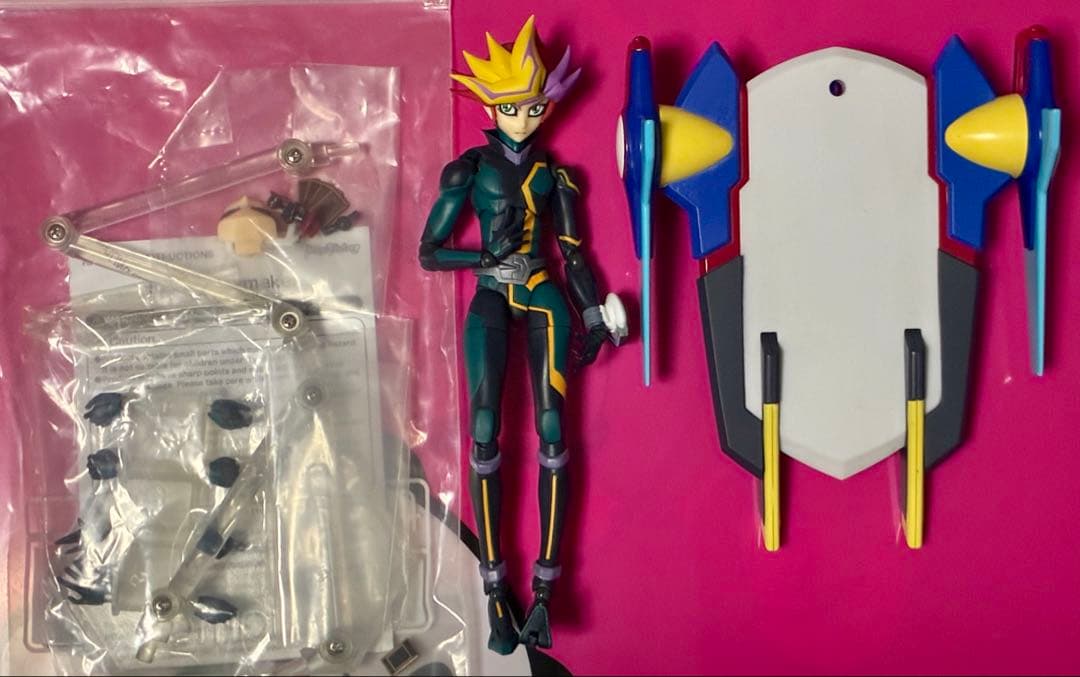 figma Playmaker 遊☆戯☆王VRAINS フィギュア　可動 FIGMA 430 YUGIOH VRAINS PLAYMAKER MAX FACTORY ACTION FIGURE NEW