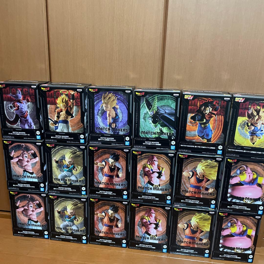 ドラゴンボール MATCHMAKERS 18体セット Android 18 Joins the 