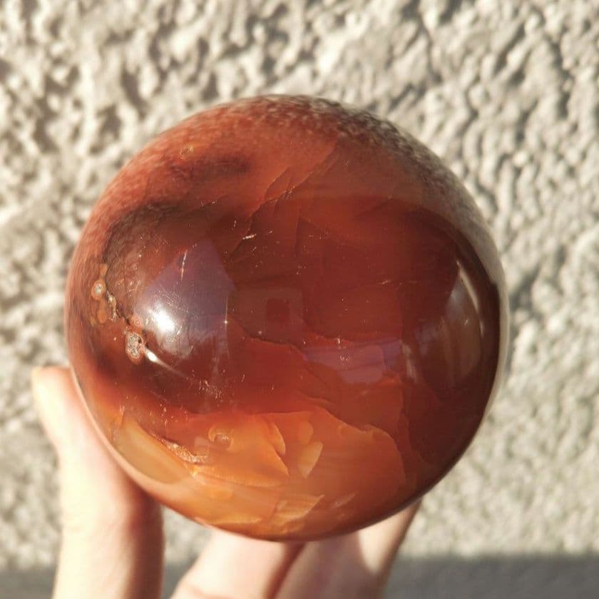 カーネリアン　スフィア スフィア・プラスネックレスの色をくらべて見ました！ - Triple 0