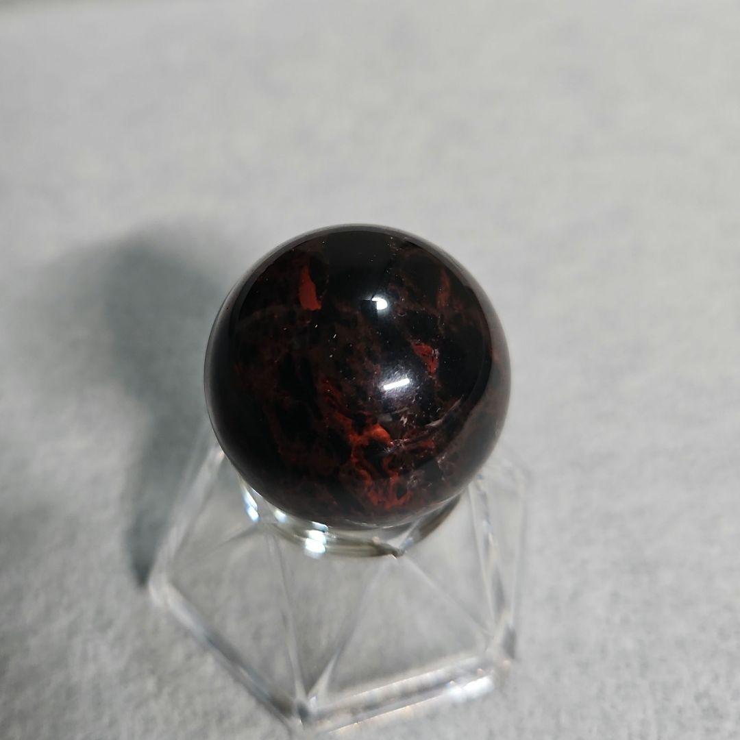 十勝石 オブシディアン 28.1mm スフィア 北海道産