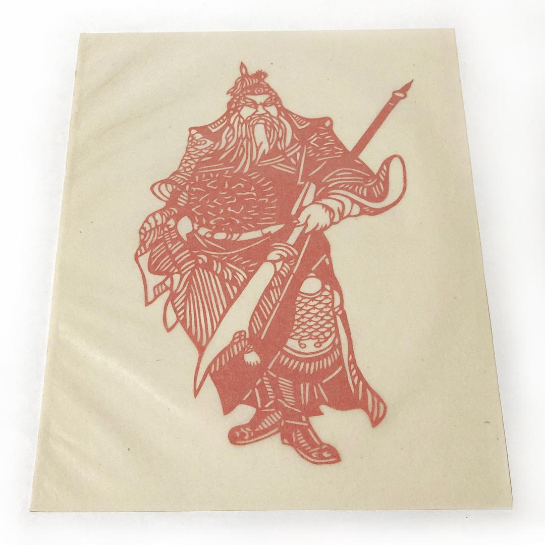 中国切り絵 [ 中国民間剪紙 三国志 蜀 CHINESE FOLK P ] - メルカリ