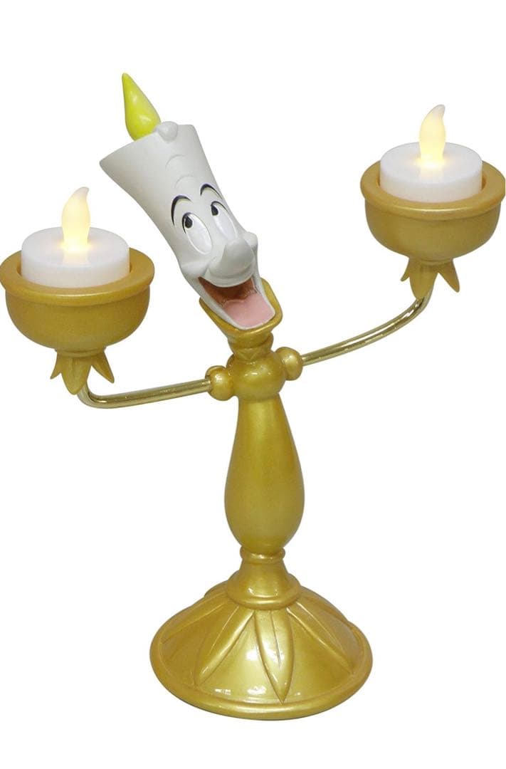 新品　廃盤　2021年製　ルミエール　ルームランプ　フィギュア　美女と野獣 パーティーシーンにもオススメ♪優しい灯りに癒される美女と野獣