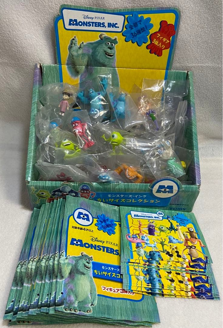 入手困難フルコンプ ]TOMY モンスターズインク ちいサイズ 全36種