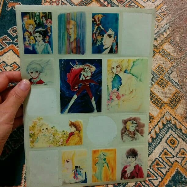 売れました。萩尾望都さんのシール backend=imagemagick;version=1;