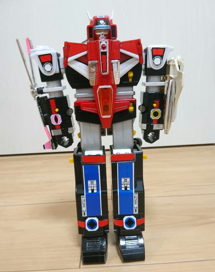 DX超合金 グレートファイブ 光戦隊マスクマン 光速合体 昭和レトロ