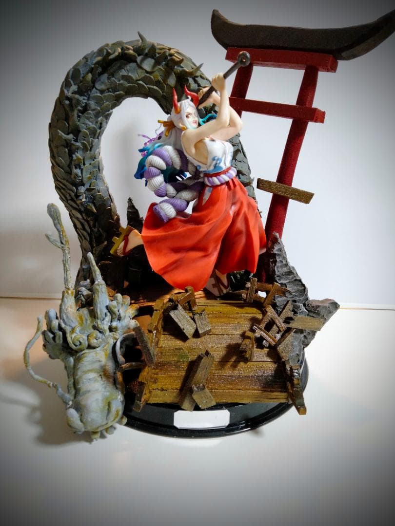 ワンピース ヤマト ジオラマ台座 エフェクト ジオラマ土台 - メルカリ