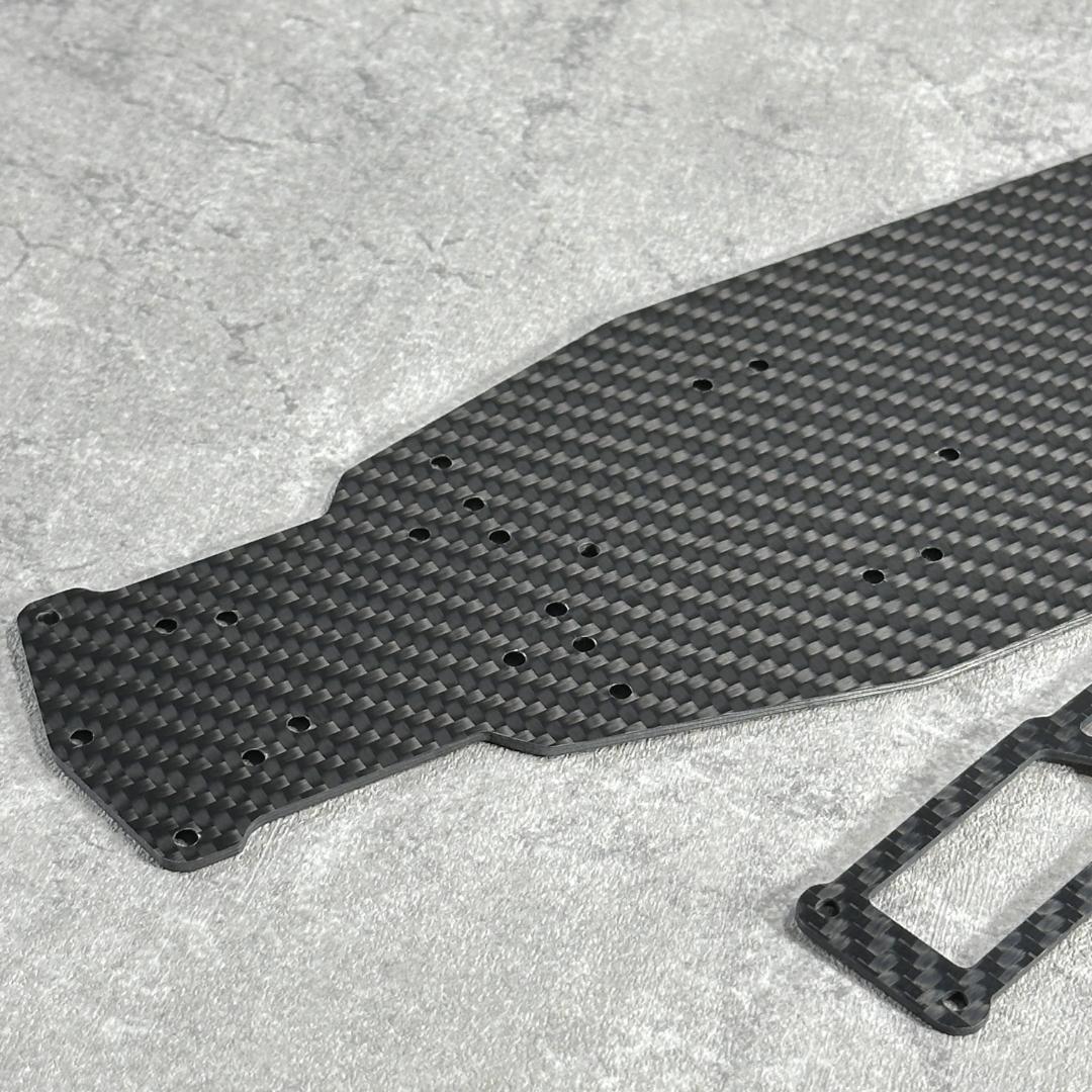 RD2.0 ヨコモ 特注品 カーボンシャーシ 2.0mm + アッパ a1101