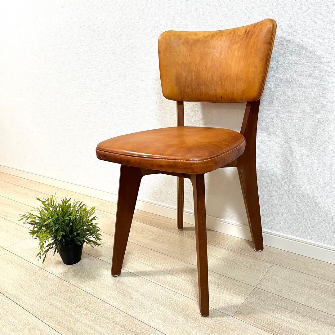 (と01)本革 無垢 ダイニングチェア 国産ヴィンテージ シャルドネ系 WULC と02)本革 無垢 ダイニングチェア 国産ヴィンテージ シャルドネ系 WULC