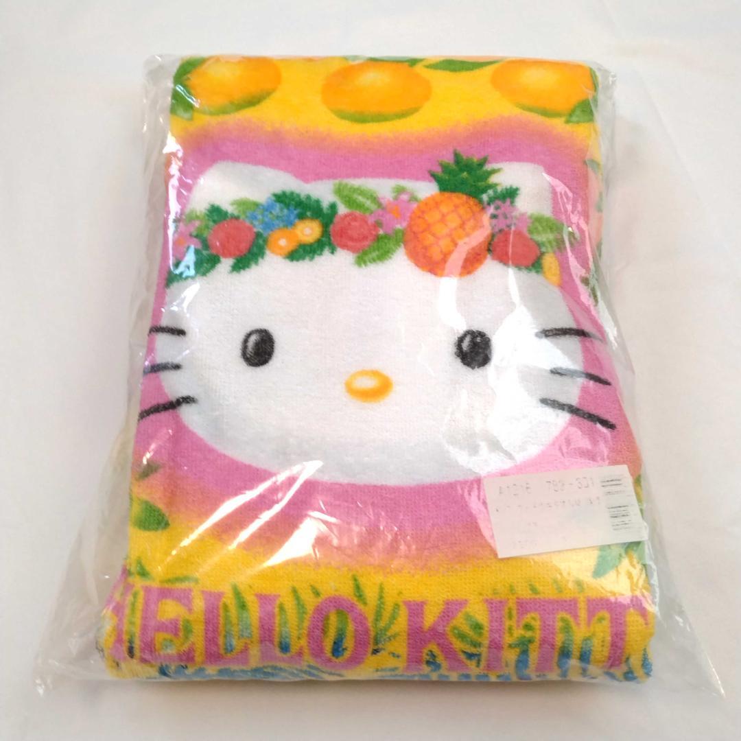 希少 2001年 ハローキティ ハイビスカス トロピカル フード付きタオル M 希少 2001年 ハローキティ ハイビスカス トロピカル フード付きタオル