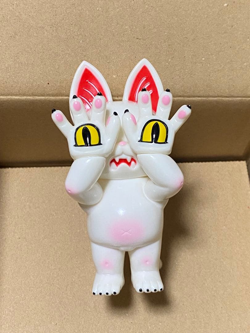 grapebrain ジゴクネコおにぎり　ソフビ 3LFTN apartment | GRAPE BRAIN 【SOLD OUT】ジゴクネコおにぎり 【1st