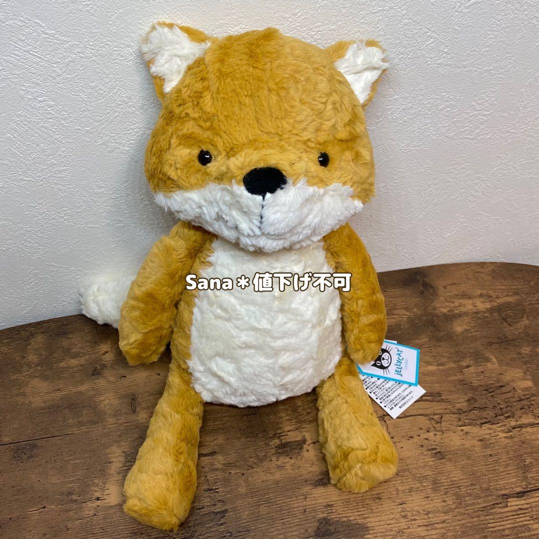 新品　 Tuffet Fox きつね　キツネ　狐　ぬいぐるみ Tuffet Fox タフェット フォックス キツネ きつねのぬいぐるみ を通販
