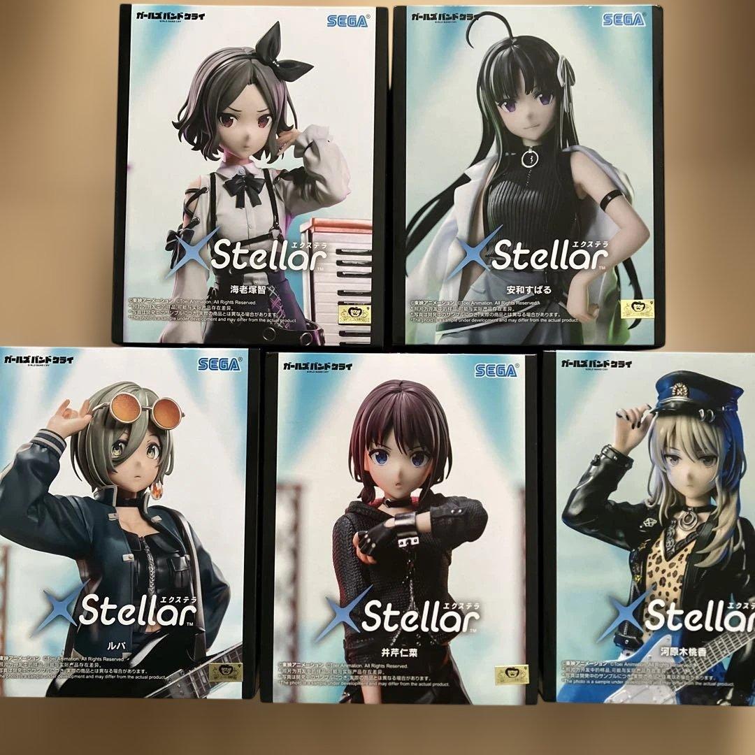 ガールズバンドクライ XStellar フィギュア 仁菜 桃香 すばる ルパ 智 ガールズバンドクライ XStellar フィギュア 仁菜 桃香 すばる ルパ 智