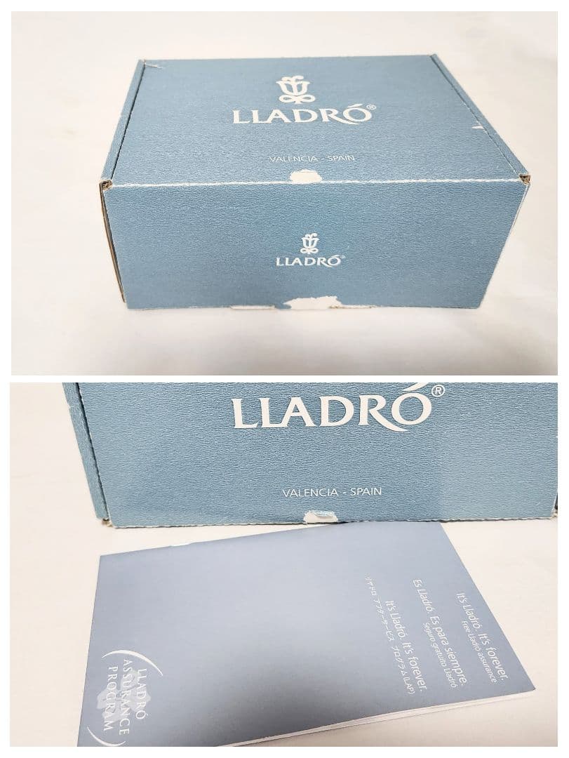 リヤドロ【ほぼ新品 箱栞付】フィギュリン《リデコ 白うさぎ 座って》No7044