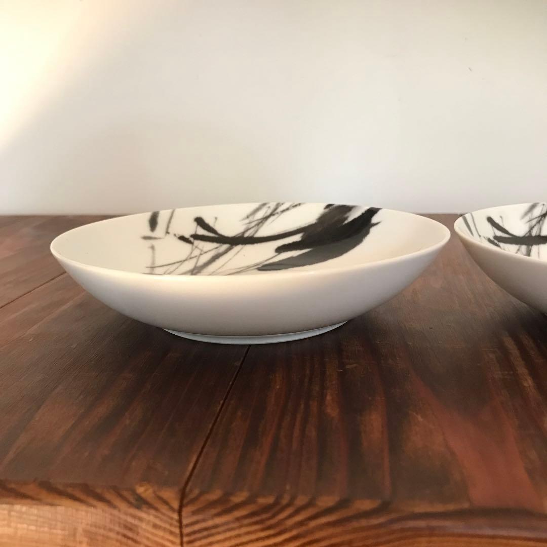 希少】ISETAN ノリタケ 墨絵 内山雨海 皿 5枚セット - メルカリ