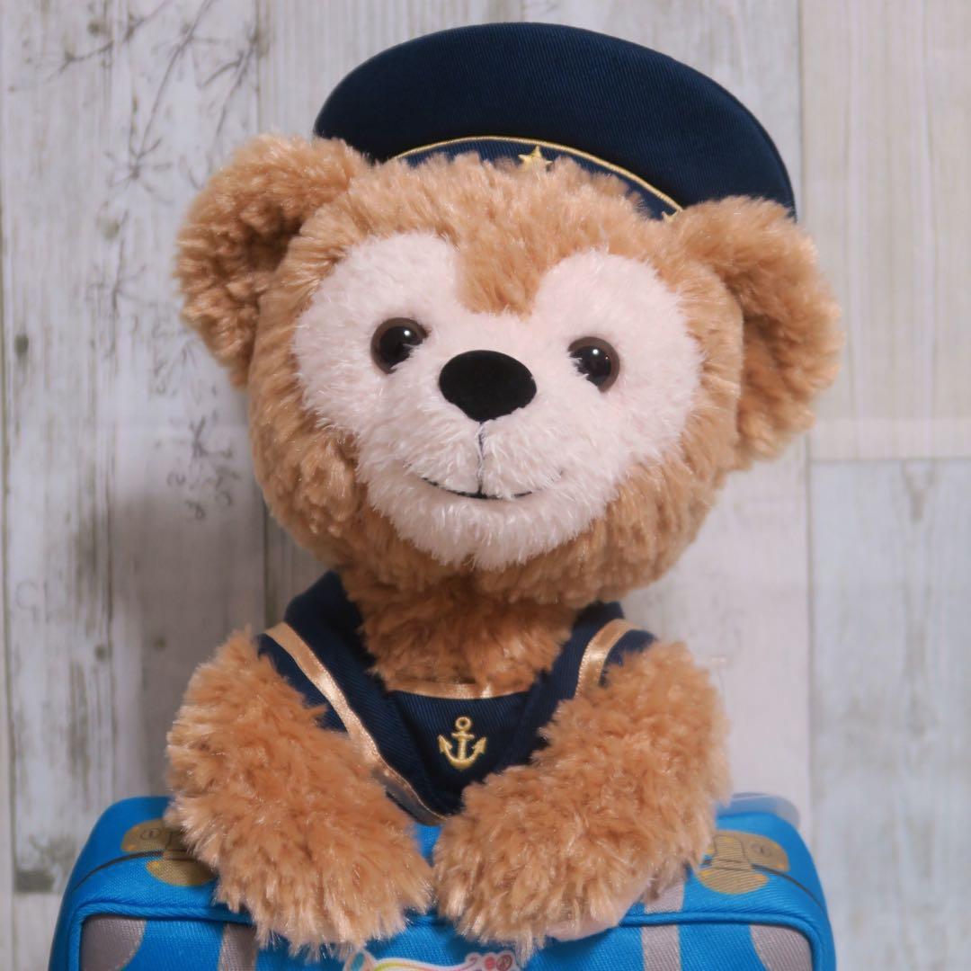 お顔厳選】ダッフィー 20周年 ぬいぐるみ トランク付き - メルカリ